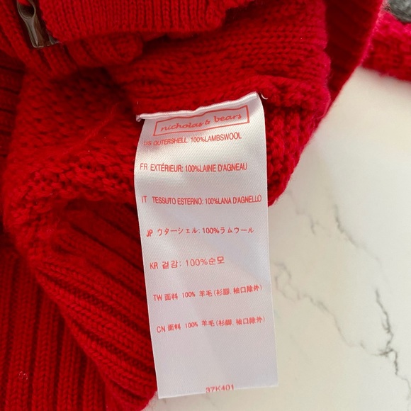 Nicholas & Bears 100% Soft Lambswool Cardigan (18M) - Picture 6 of 8